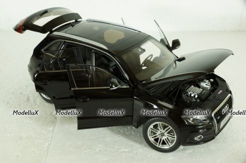 Audi Q5 (8P) 2008, black, Paudi 1:18