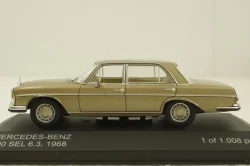 Mercedes 300 SEL 6.3 (W109) 1968 gold, WhiteBox 1:43