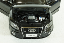 Audi Q5 (8P) 2008, black, Paudi 1:18