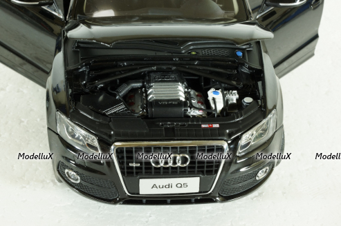 Audi Q5 (8P) 2008, black, Paudi 1:18