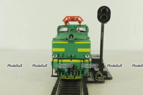 ВЛ41 маневровый электровоз, зеленый, Наши поезда № 12, Modimio 1:87