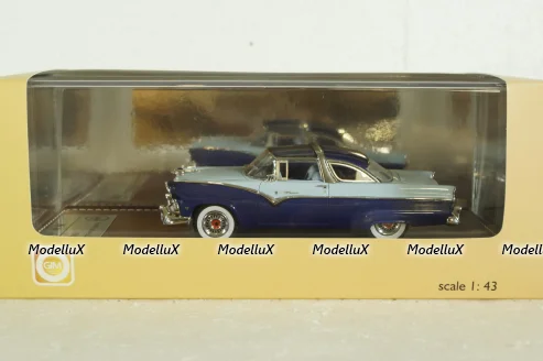 Ford Fairlane Crown Victoria blue, 1955, GIM036A, GIM 1:43