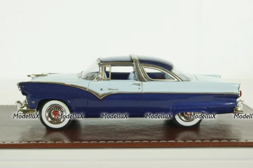 Ford Fairlane Crown Victoria blue, 1955, GIM036A, GIM 1:43