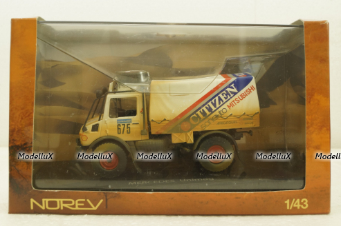 Mercedes Unimog # 675 Paris-Dakar 1988, 341171, Norev 1:43