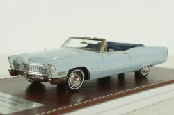Cadillac Deville Convertible, light blue, 1968, GIM001A, GIM 1:43