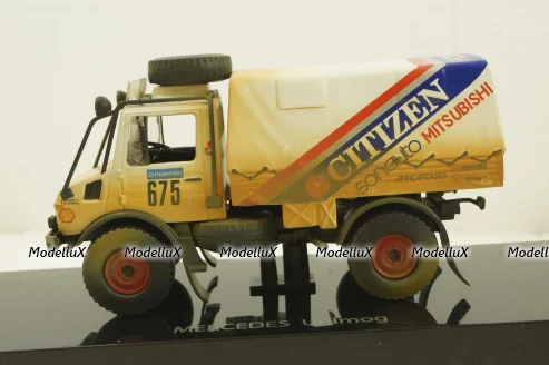 Mercedes Unimog # 675 Paris-Dakar 1988, 341171, Norev 1:43