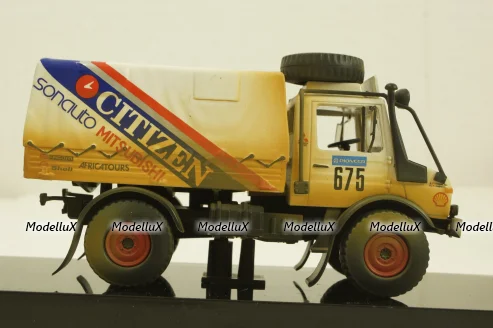 Mercedes Unimog # 675 Paris-Dakar 1988, 341171, Norev 1:43