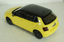 Skoda Fabia III 2015, yellow, 2350Y, Paudi 1:18