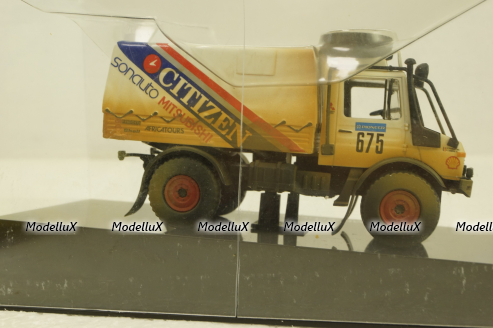 Mercedes Unimog # 675 Paris-Dakar 1988, 341171, Norev 1:43
