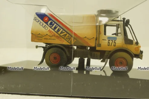 Mercedes Unimog # 675 Paris-Dakar 1988, 341171, Norev 1:43