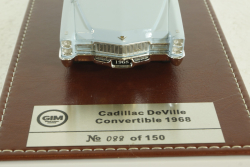 Cadillac Deville Convertible, light blue, 1968, GIM001A, GIM 1:43
