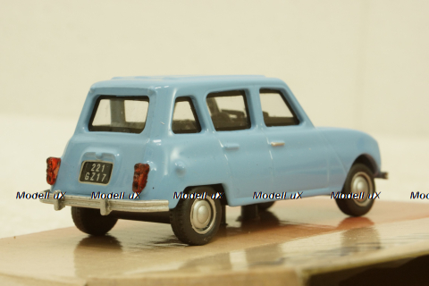 Renault 4 blue,  Mondo Motors 1:43 