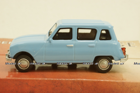 Renault 4 blue,  Mondo Motors 1:43 
