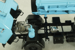 КАЗ-4540 самосвал 4х4, синий, Автоистория 1:43