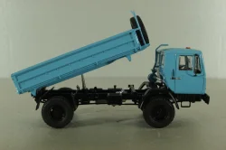 КАЗ-4540 самосвал 4х4, синий, Автоистория 1:43