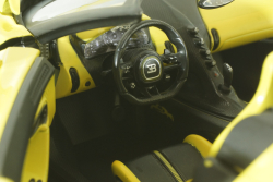 Bugatti W16 Mistral 2023, yellow, BU11051Y, Burago 1:18