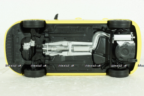 Skoda Fabia III 2015, yellow, 2350Y, Paudi 1:18