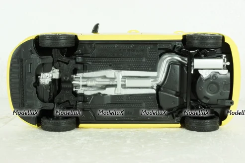 Skoda Fabia III 2015, yellow, 2350Y, Paudi 1:18