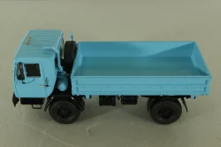 КАЗ-4540 самосвал 4х4, синий, Автоистория 1:43