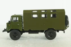 Газ-66 Кунг (К-66) 1964 Легендарные Грузовики СССР №3, 1:43