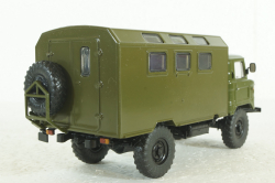 Газ-66 Кунг (К-66) 1964 Легендарные Грузовики СССР №3, 1:43