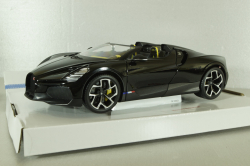 Bugatti W16 Mistral 2023, black,BU11051BK, Burago 1:18