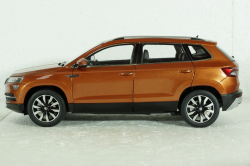 Skoda Karoq 2018, orange, ZSK000001W, Paudi 1:18