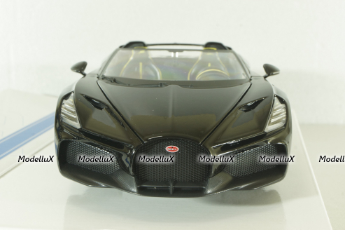 Bugatti W16 Mistral 2023, black,BU11051BK, Burago 1:18   