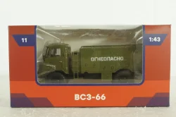 ВСЗ-66, Водоспиртозаправщик военный, Газ-66  Легендарные грузовики №11, 1:43