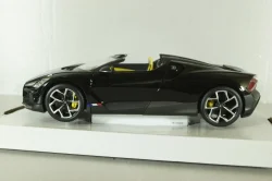 Bugatti W16 Mistral 2023, black,BU11051BK, Burago 1:18   