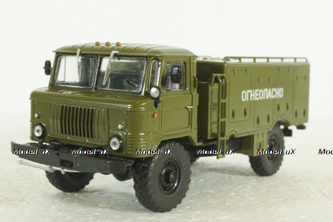 ВСЗ-66, Водоспиртозаправщик военный, Газ-66  Легендарные грузовики №11, 1:43