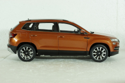 Skoda Karoq 2018, orange, ZSK000001W, Paudi 1:18