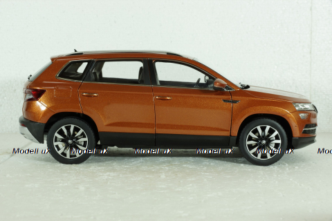 Skoda Karoq 2018, orange, ZSK000001W, Paudi 1:18