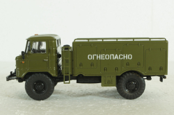 ВСЗ-66, Водоспиртозаправщик военный, Газ-66  Легендарные грузовики №11, 1:43