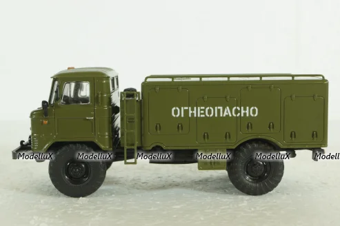 ВСЗ-66, Водоспиртозаправщик военный, Газ-66  Легендарные грузовики №11, 1:43