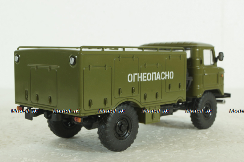 ВСЗ-66, Водоспиртозаправщик военный, Газ-66  Легендарные грузовики №11, 1:43