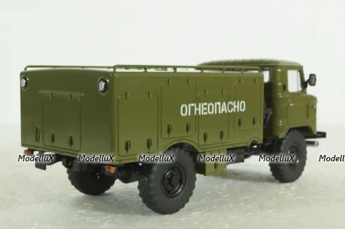 ВСЗ-66, Водоспиртозаправщик военный, Газ-66  Легендарные грузовики №11, 1:43