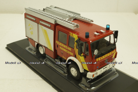 Mercedes LF 16/12 Ziegler, Feuerwehr Hannover, 1995, TRF021S, IXO 1:43