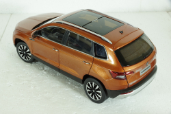 Skoda Karoq 2018, orange, ZSK000001W, Paudi 1:18