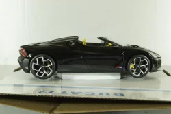 Bugatti W16 Mistral 2023, black,BU11051BK, Burago 1:18   