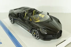 Bugatti W16 Mistral 2023, black,BU11051BK, Burago 1:18   