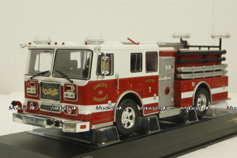 Seagrave Marauder II, Charlotte Fire Department,  TRF006S, IXO1:43