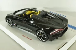 Bugatti W16 Mistral 2023, black,BU11051BK, Burago 1:18   