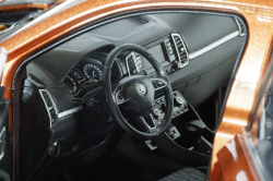 Skoda Karoq 2018, orange, ZSK000001W, Paudi 1:18