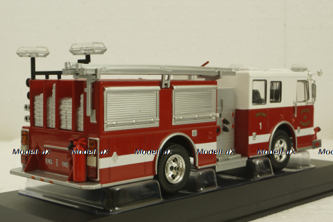 Seagrave Marauder II, Charlotte Fire Department,  TRF006S, IXO1:43