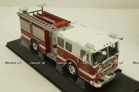 Seagrave Marauder II, Charlotte Fire Department,  TRF006S, IXO1:43