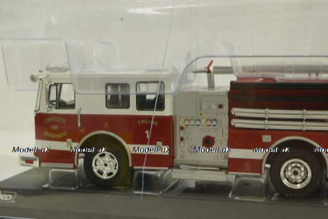 Seagrave Marauder II, Charlotte Fire Department,  TRF006S, IXO1:43