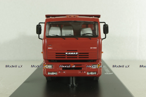 Камаз-6540 8х4 самосвал (ранний), бордовый, SSM1238, SSM 1:43 Уценка!