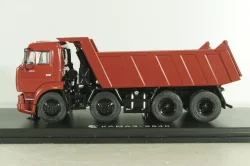 Камаз-6540 8х4 самосвал (ранний), бордовый, SSM1238, SSM 1:43 Уценка!