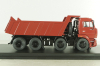Камаз-6540 8х4 самосвал (ранний), бордовый, SSM1238, SSM 1:43 Уценка!